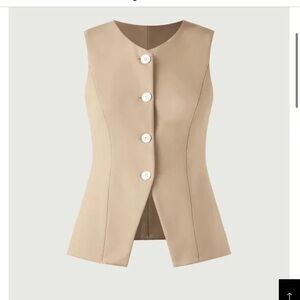 NWT OGL Button Down Vest Size XSmall